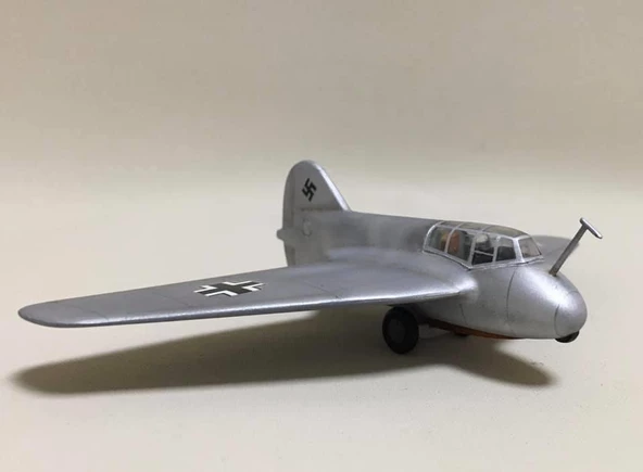 Rocket Powered Research Aircraft DFS-194 Pm Model Roket Motorlu Uçak Demonte Plastik Maketi - 3