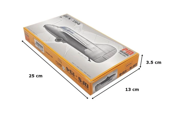 Rocket Powered Research Aircraft DFS-194 Pm Model Roket Motorlu Uçak Demonte Plastik Maketi - 7