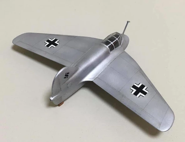 Rocket Powered Research Aircraft DFS-194 Pm Model Roket Motorlu Uçak Demonte Plastik Maketi - 8