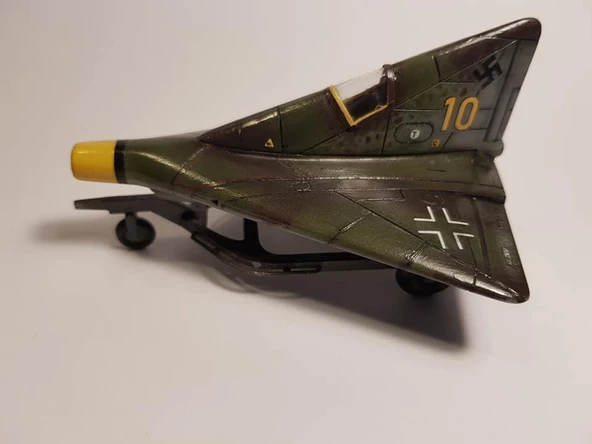 Lippisch P.13a Ramjet Pm Model Savaş Uçağı Demonte Plastik Maketi - 3