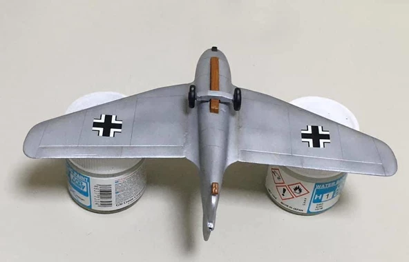 Rocket Powered Research Aircraft DFS-194 Pm Model Roket Motorlu Uçak Demonte Plastik Maketi - 9