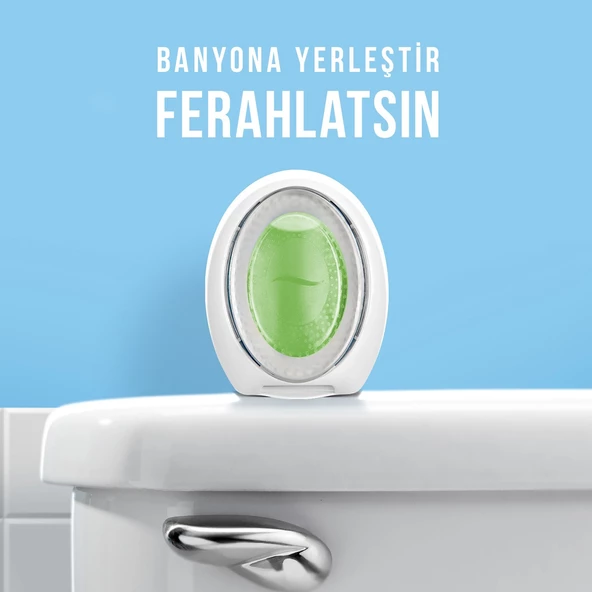 Febreze Hava Ferahlatıcı Banyo  Oda Kokusu Dağ Esintisi 2 Adet - Resim 3