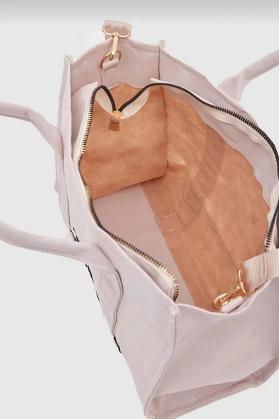 Monalisa Home Lüks Tasarım Kanvas Kumaş  Çanta - Resim 5