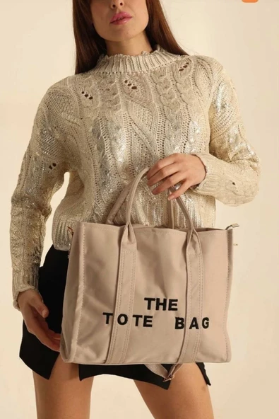 Monalisa Home Lüks Tasarım Kanvas Kumaş  Çanta - Resim 4