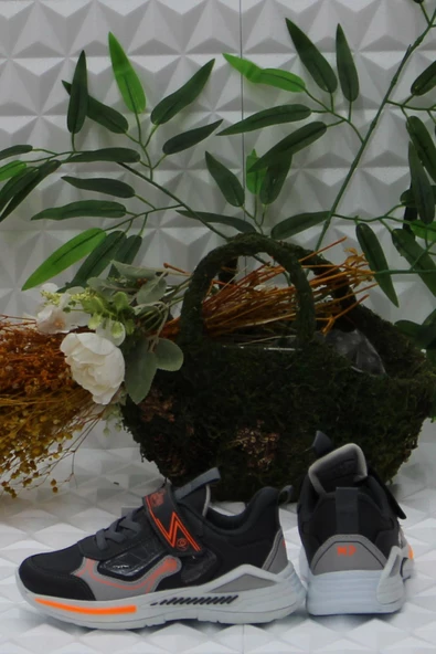 M.P 242 3324 Füme Rahat Hafif Orijinal Ürün Erkek Çocuk Ayakkabı - Resim 4