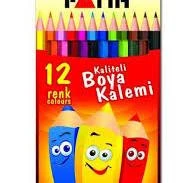 FATİH 12 Lİ TAM BOY KURU BOYA KALEMİ