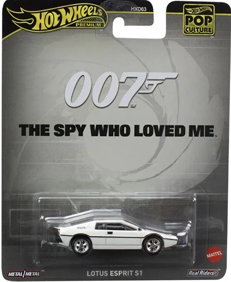 Hot Wheels THE SPY WHO LOVED ME 007-LOTUS ESPRIT S1 PREMIUM POP CULTURE