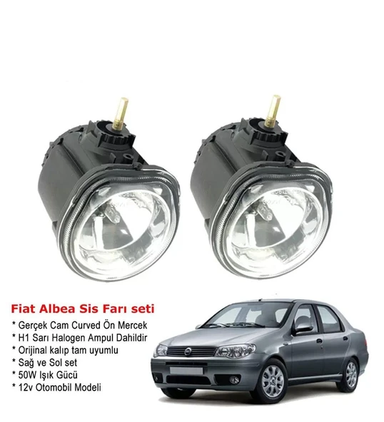 AEM Fiat albea sis lambası farı sağ sol takım