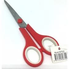 İNOX PLASTİK SAPLI OFİS MAKASI 6,5 İNC ürün görseli