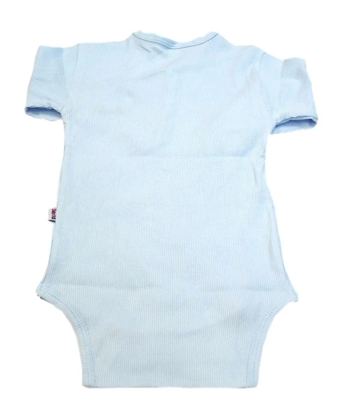 Sema Baby Uzun Kol Kaşkorse Badi (Body) - Mavi  6-12 Ay - 2