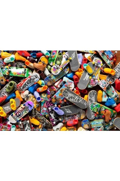 Hot Wheels Skate Temalı Parmak Kaykay ve Ayakkabı Mıchelangelo HVK34 - 4