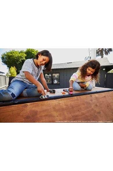 Hot Wheels Skate Temalı Parmak Kaykay ve Ayakkabı Leonardo HVK32 - 2