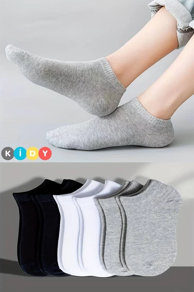 6'LI ERKEK PAMUKLU GÖRÜNMEZ SNEAKERS KISA SPOR ÇORAP