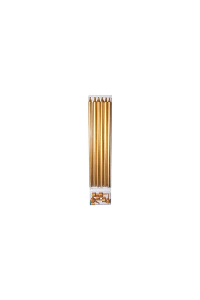 Kına Atölyesi Pasta Şamdan Parti Mum 6'lı 1x15 Cm - 3