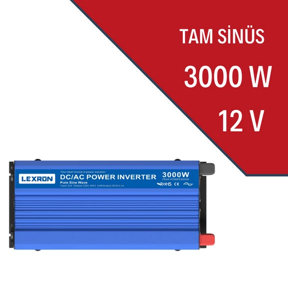 3000W-12V TAM SİNÜS İNVERTER - 9
