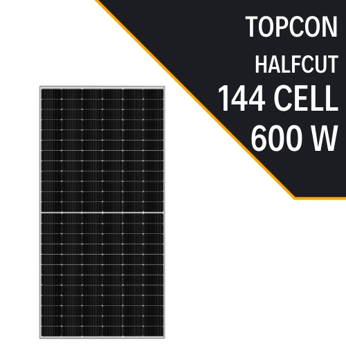 TOPCON 600W HALF CUT  GÜNEŞ PANELİ - 7