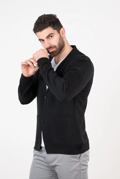 SAN&FA ERKEK ÇELİK ÖRGÜ HIRKA - 3