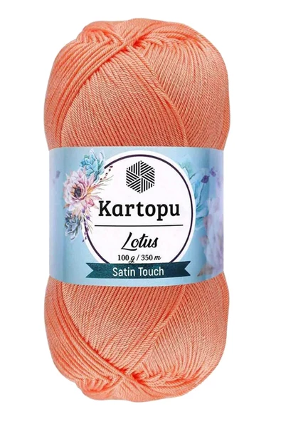 1 Adet Lotus Bikini Büstiyer Bluz Örgü İpi  K218 Somon ürün görseli