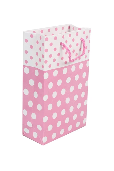 Kına Atölyesi Karton Çanta Puantiyeli 25 Adet 12x17 - 3