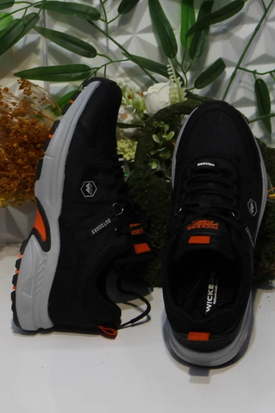 Fort Wks 2709 Siyah Turuncu Rahat Outdoor Ayakkabı Erkek Ayakkabı - 5