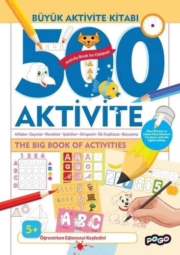 Büyük Aktivite Kitabı - 500 Zeka Oyunu