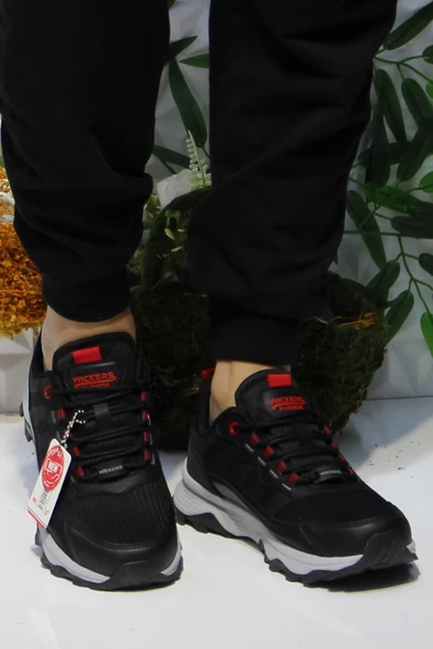 Fort Wks 2737 Siyah Kırmızı Rahat Outdoor Ayakkabı Erkek Ayakkabı - 2