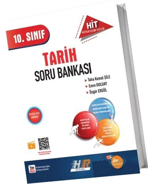 10. Sınıf Tarih HİT Soru Bankası Hız ve Renk