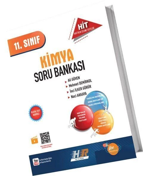 11. Sınıf Kimya HİT Soru Bankası Hız ve Renk