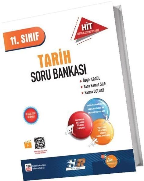 11. Sınıf Tarih HİT Soru Bankası Hız ve Renk