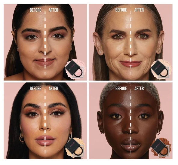 HUDA BEAUTY Easy Bake Loose Cinnamon Bun - Sabitleştirici Pudra - Resim 2