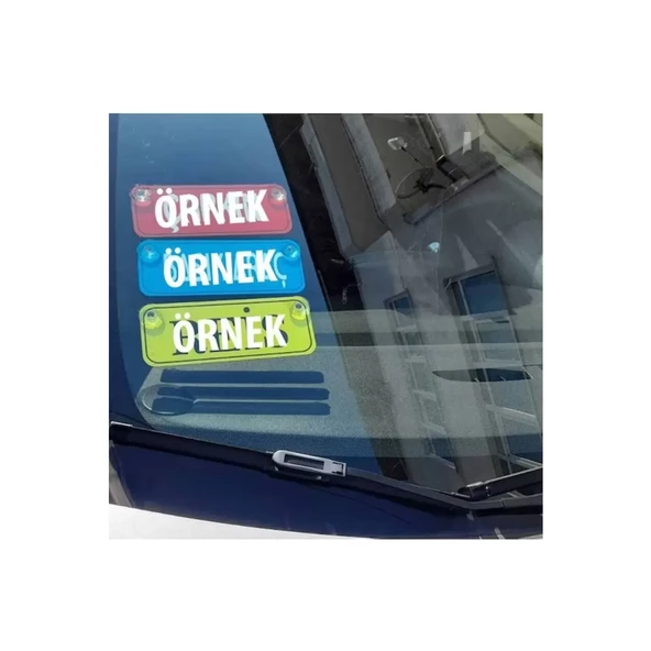 Anamın Duası Babamın Gölgesi Yeter Sarı Dekor Plaka Sök-tak Pratik - 2