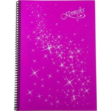 KOMEKS SPIRALLI DEFTER PP KAPAK 120YP CIZGILI 136 - 2
