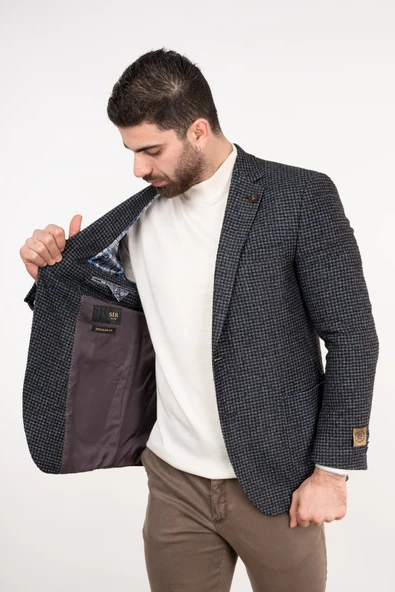 SİR KIŞLIK ERKEK KLASİK KESİM TEK CEKET - 3