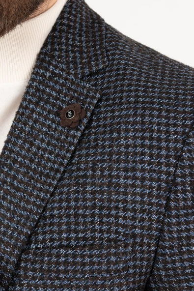 SİR KIŞLIK ERKEK KLASİK KESİM TEK CEKET - 6