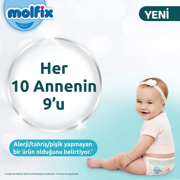 Molfix Premium Aylık Fırsat Paketi 3 Beden 180 Adet - 8