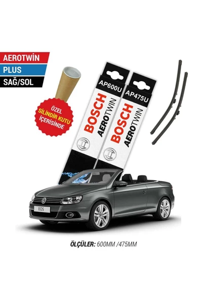 VW Eos Silecek Takımı (2006-2015) Bosch Aerotwin Plus ürün görseli 1