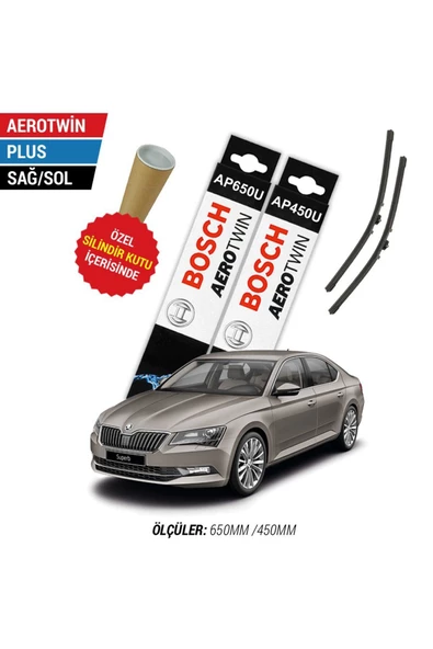 Skoda Superb Silecek Takımı (2015-2019) Bosch Aerotwin Plus
