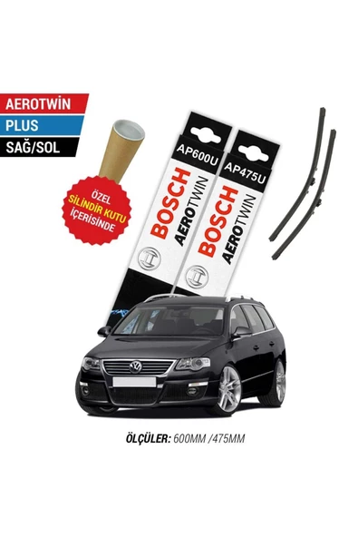VW Passat Variant Silecek (2006-2011) Bosch Aerotwin Plus ürün görseli 1