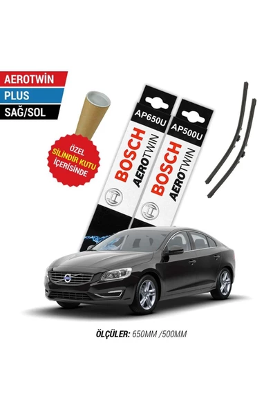Volvo S60 Silecek Takımı (2014-2018) Bosch Aerotwin Plus ürün görseli 1