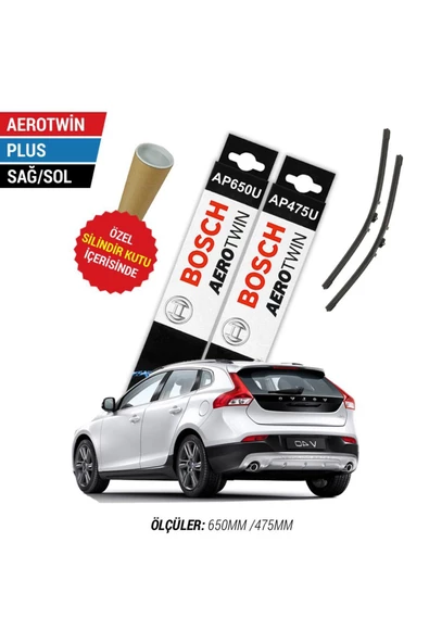 Volvo V40 Cross Country Uyumlu Silecek (2013-2019) Bosch Aerotwin Plus ürün görseli 1