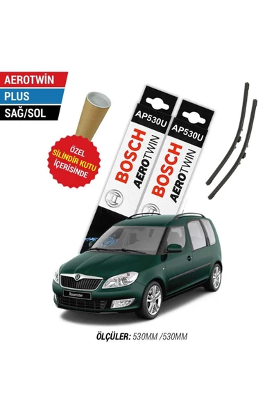 Skoda Roomster Silecek Takımı (2006-2013) Bosch Aerotwin Plus ürün görseli 1