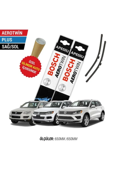 VW Touareg Silecek Takımı (2008-2016) Bosch Aerotwin Plus ürün görseli 1