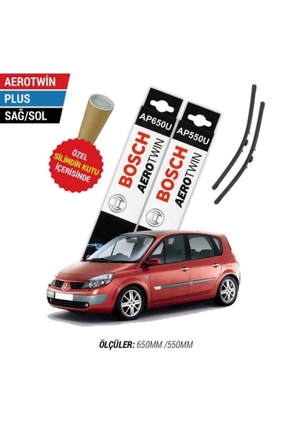 Renault Scenic Silecek Takımı (2006-2009) Bosch Aerotwin Plus ürün görseli 1