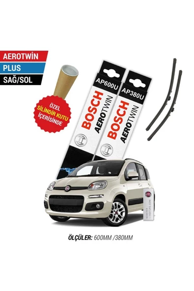 Fiat Panda Silecek Takımı (2012-2014) Bosch Aerotwin Plus ürün görseli 1