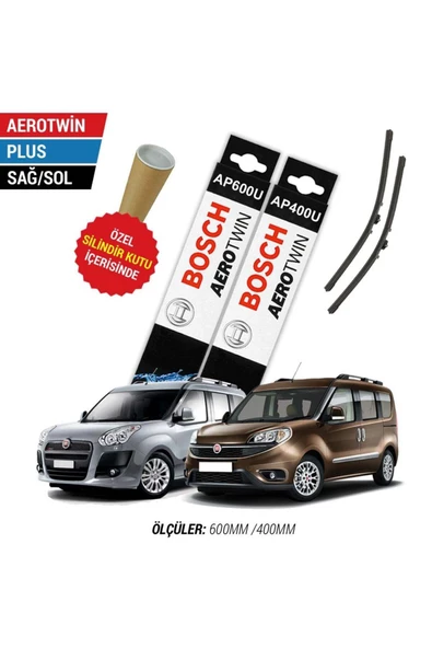 Fiat Doblo Silecek Takımı (2011-2021) Bosch Aerotwin Plus ürün görseli 1