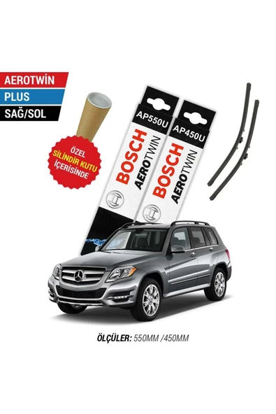 Mercedes GLK Silecek Seti (2014-2016) Bosch Aerotwin Plus ürün görseli 1