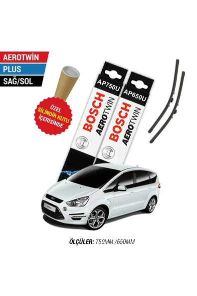 Ford S-Max Silecek Takımı (2006-2014) Bosch Aerotwin Plus