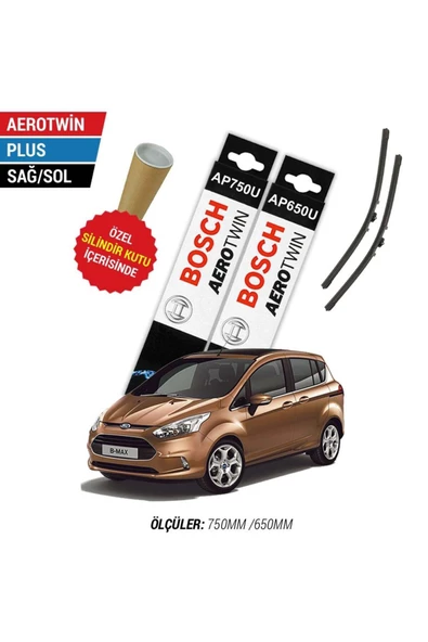 Ford B-Max Silecek Takımı (2012-2017) Bosch Aerotwin Plus ürün görseli 1