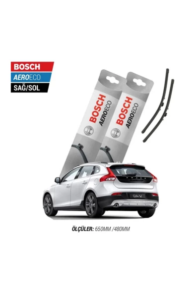 Volvo V40 Cross Country 2014 Model Bosch Aeroeco Muz Silecek Takımı ürün görseli 1