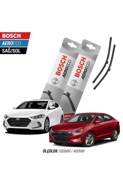 Hyundai Elantra 2016 Model Bosch Aeroeco Muz Silecek Takımı ürün görseli 1